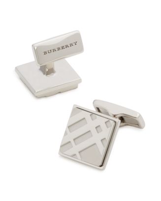 Burberry Square Check Cufflinks | Bloomingdale's