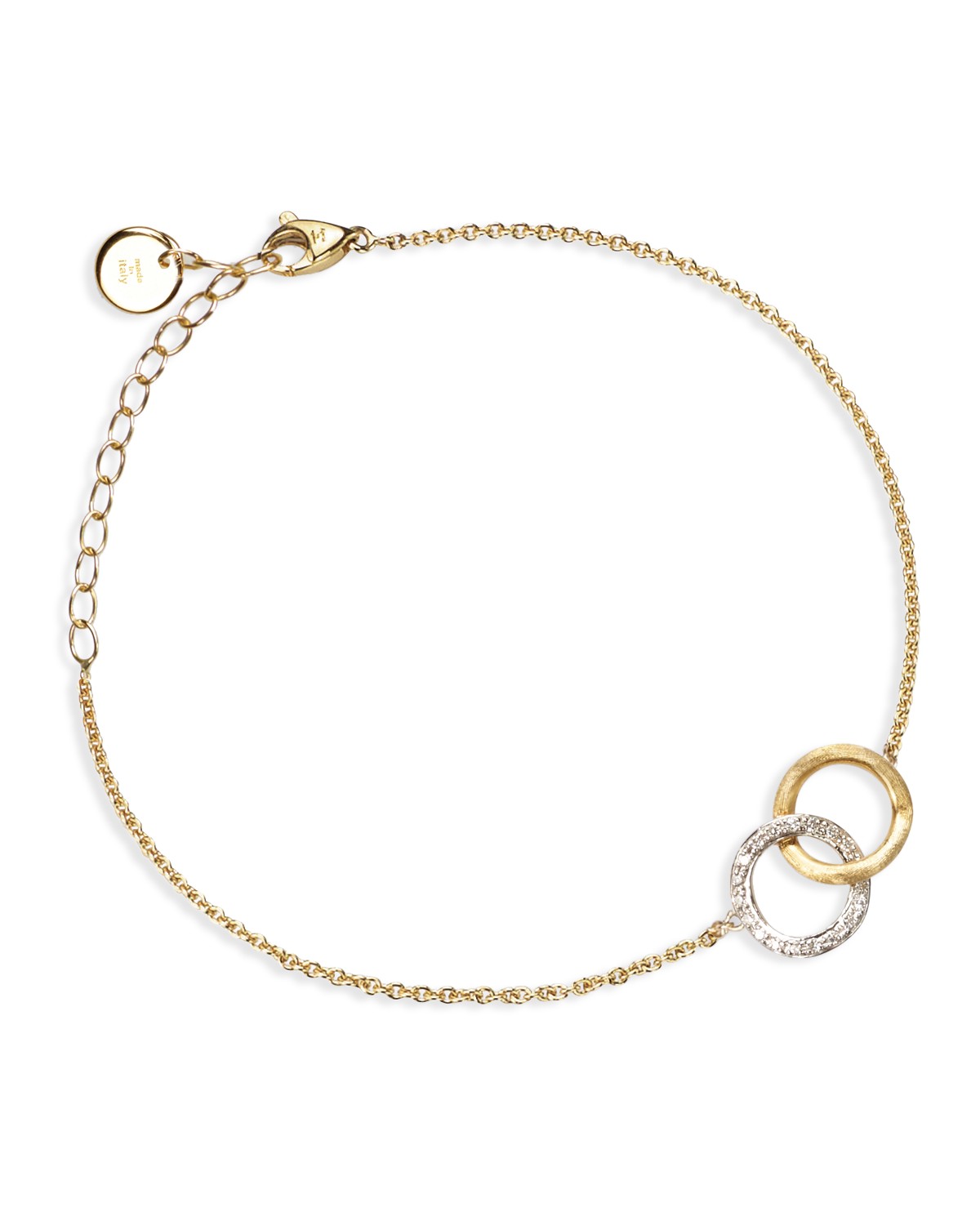 18K Yellow Gold & Diamond Delicati Bracelet