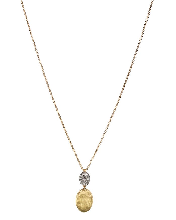 Shop Marco Bicego Siviglia Diamond Necklace,. 1 Ct. T.w., 16.5 In White/gold