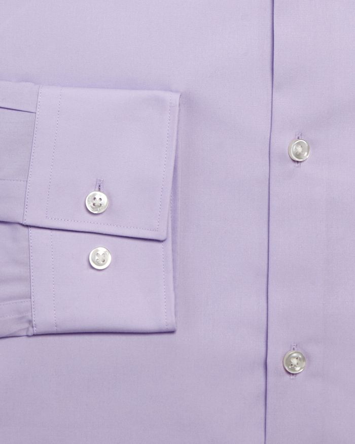 Shop Hugo Boss Jason Slim Fit Long Sleeve Cotton Dress Shirt In Lavender