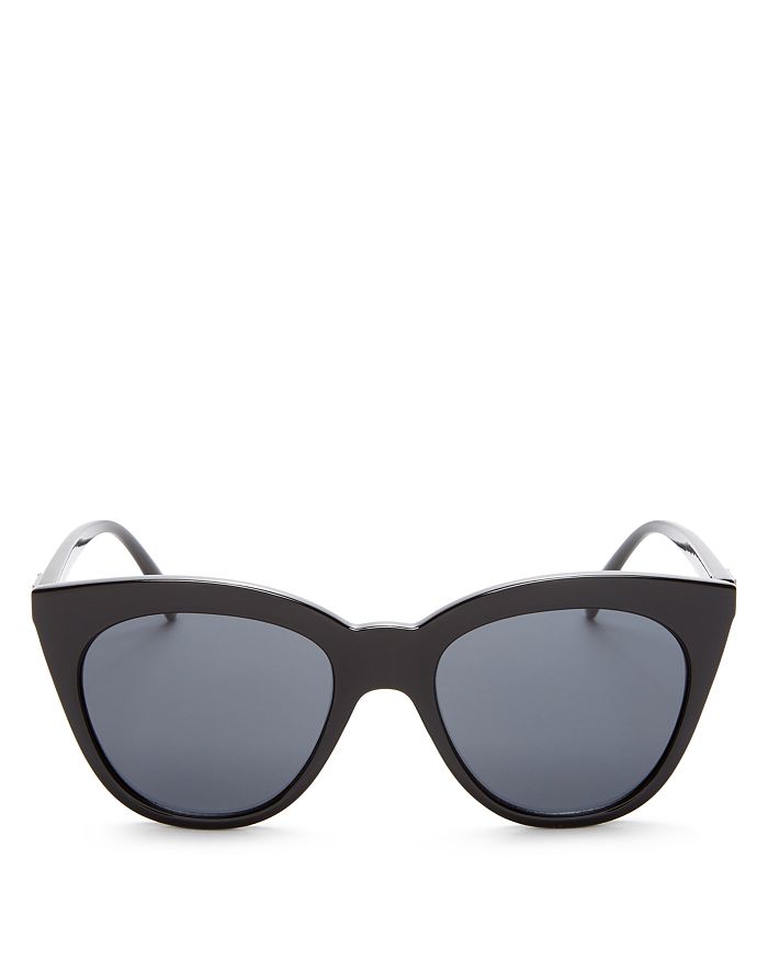 Le Specs - Women's Halfmoon Magic Cat Eye Sunglasses, 53mm