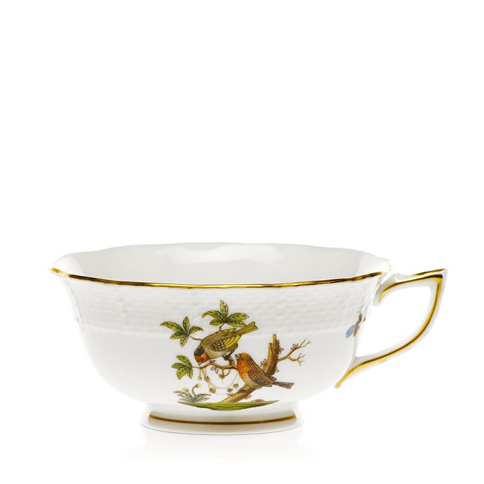 Shop Herend Rothschild Bird Tea Cup In Motif 10