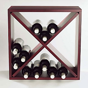 Wine Enthusiast 24 Bottle Cube