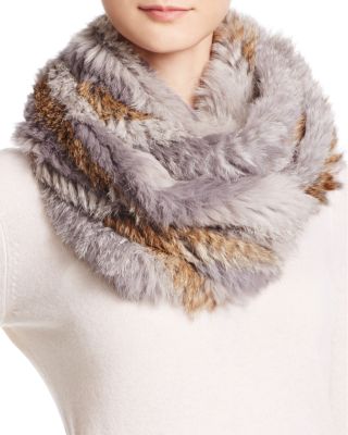bloomingdales fur scarf