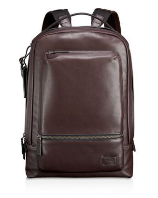 Tumi Harrison Bates Leather Backpack | Bloomingdale's