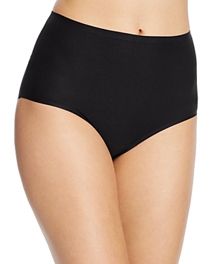 Chantelle Soft Stretch One-size Seamless Brief Underwear 2647 In Black
