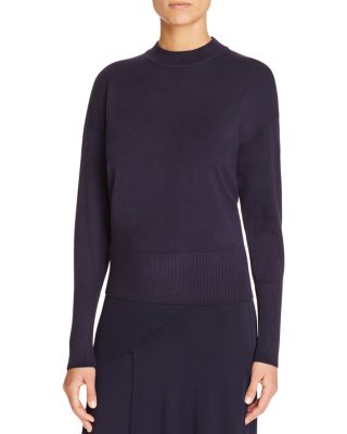 dkny mock neck sweater