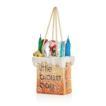 Details about   Bloomingdale's Little Brown Bag New York Christmas Ornament 100% Exclusive 4"H 
