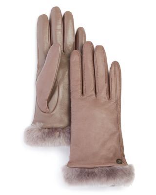 Ugg Classic Leather Tech Gloves