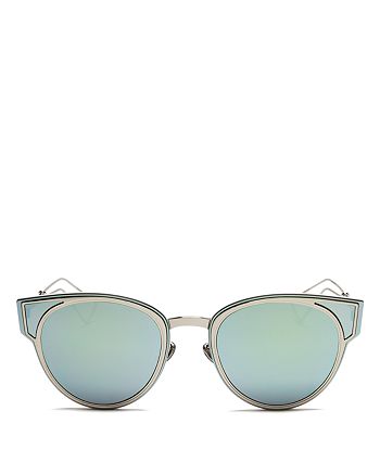 DIOR - Women's Sculpt Mirrored Cat Eye Sunglasses, 50mm