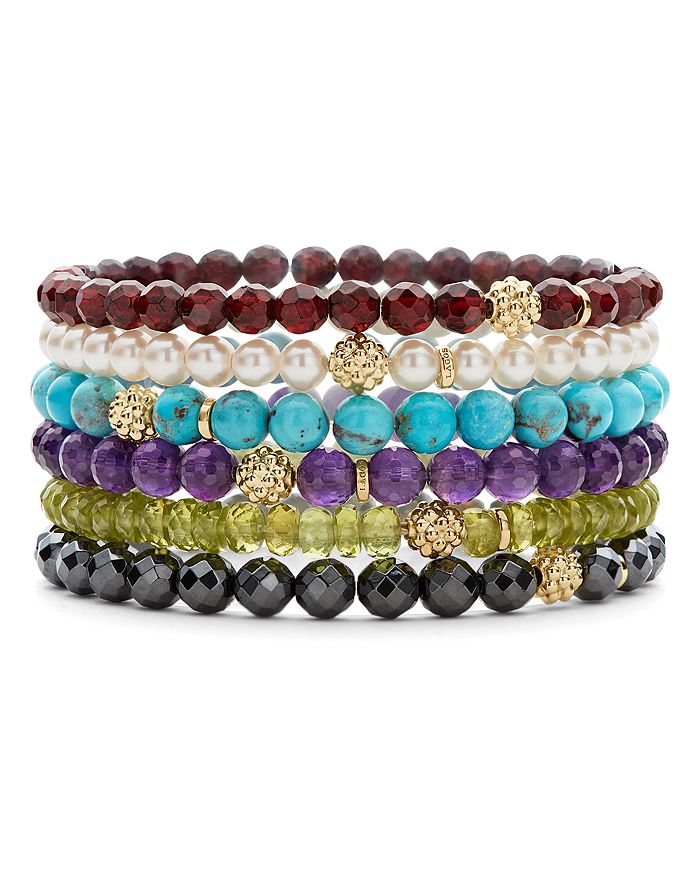 LAGOS Caviar Icon 18K Gold and Gemstone Bracelets | Bloomingdale\'s