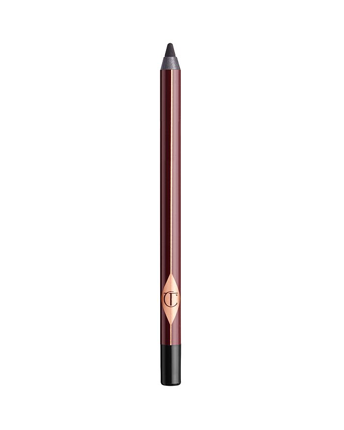 Shop Charlotte Tilbury Rock 'n' Kohl Iconic Liquid Eyeliner Pencil In Smokey Grey