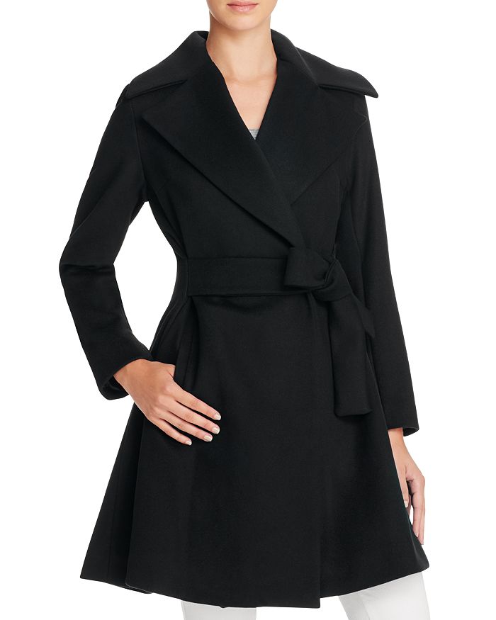 Trina Turk Violet Fit-and-Flare Coat | Bloomingdale's