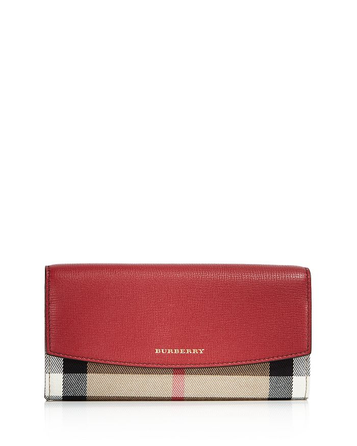 Burberry House Check Porter Leather Wallet (52.4% off) – Comparable ...