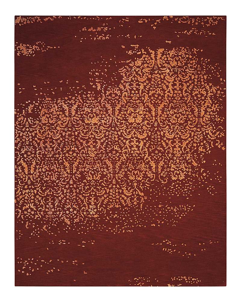Nourison Opaline Opa08 Rug, 7'9 X 9'9 In Fire