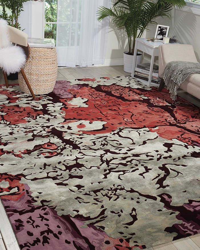 Nourison Prismatic Prs01 Rug - Abstract, 7'9 X 9'9 In Multicolor