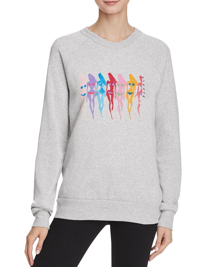 Alternative Stand Up To Breast Cancer Sweatshirt In Eco Oatmeal/graphic