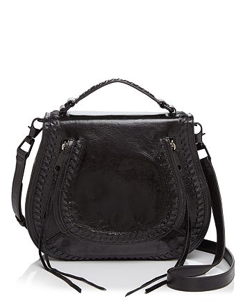 Rebecca Minkoff - Vanity Distressed Saddle Bag
