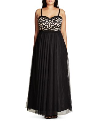 City Chic Plus City Chic It Girl Maxi Dress | Bloomingdale's Women Plus  Size Clothing