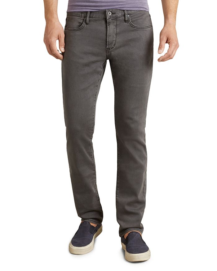 John Varvatos Star USA Bowery Straight Fit Jeans in Shark | Bloomingdale's