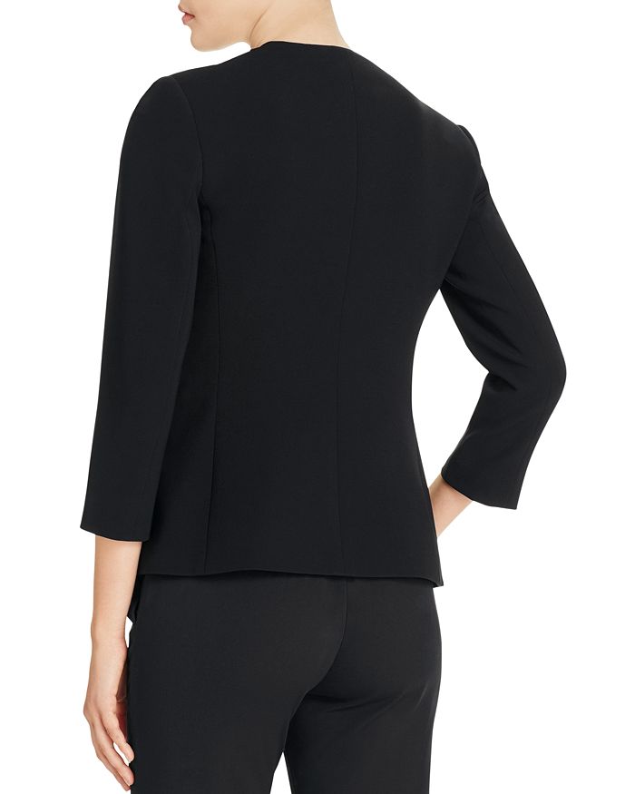 Shop Theory Lindraya Admiral Crepe Blazer - 100% Exclusive In Black