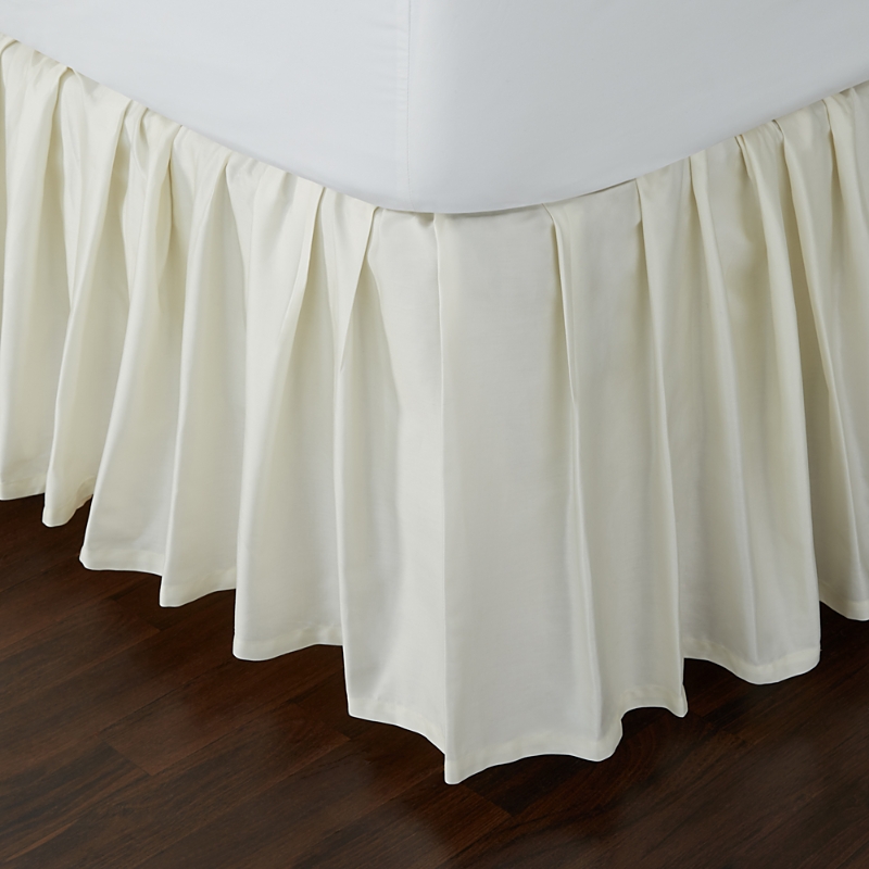 Sferra Giotto Bedskirt, California King In Ivory
