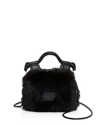 Foley and Corinna Phoebe Tiny City Faux-Fur Crossbody | Bloomingdale's