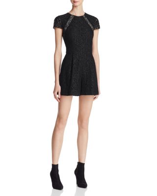 Alice and olivia black romper online