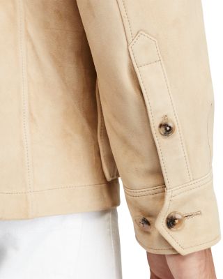 ジャケット・アウター Polo Ralph Lauren Suede Safari Shirt Polo Ralph Lauren Suede Safari Jacket | Bloomingdale's