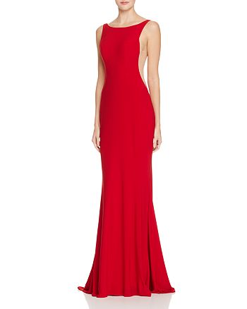 Faviana Couture Illusion Side Gown - 100% Exclusive | Bloomingdale's