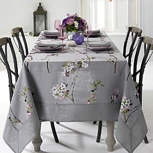 Mode Living Positano Tablecloth, 70 X 108 In Gray