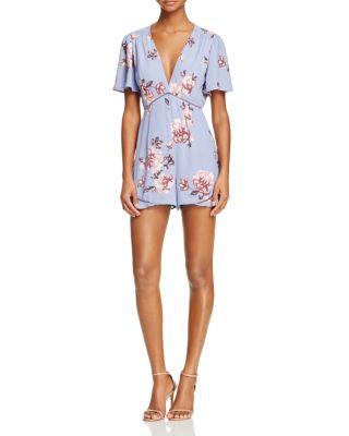 ASTR the Label - Cadence Floral Print Romper