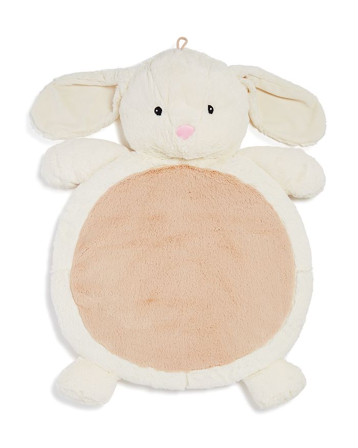 Baby Dior - Rabbit Stuffed Toy White Faux Fur - Size 2 - Newborn Gift