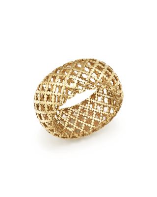 gucci 18ct gold diamantissima ring