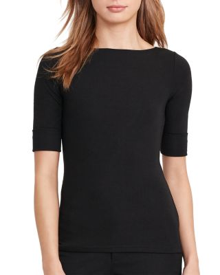 ralph lauren womens boat neck tee