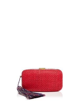 KAYU - Charlotte Straw Clutch