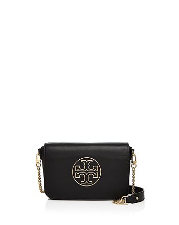 Tory Burch Isabella Leather Clutch | Bloomingdale's