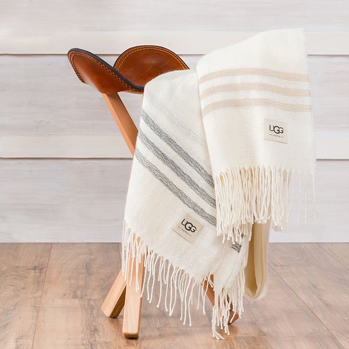 UGG Baby Alpaca Taffeta Throw Bloomingdale s