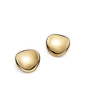 Bloomingdale's 14K Yellow Gold Daped Disc Earrings - 100% Exclusive