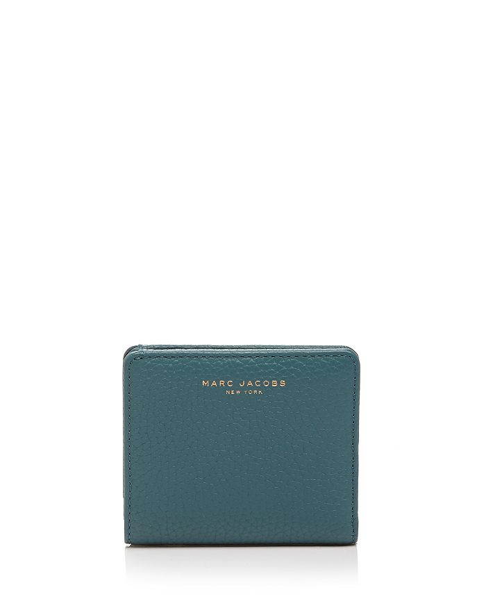 MARC JACOBS Snapshot Mini Compact Leather Wallet Handbags - Bloomingdale's