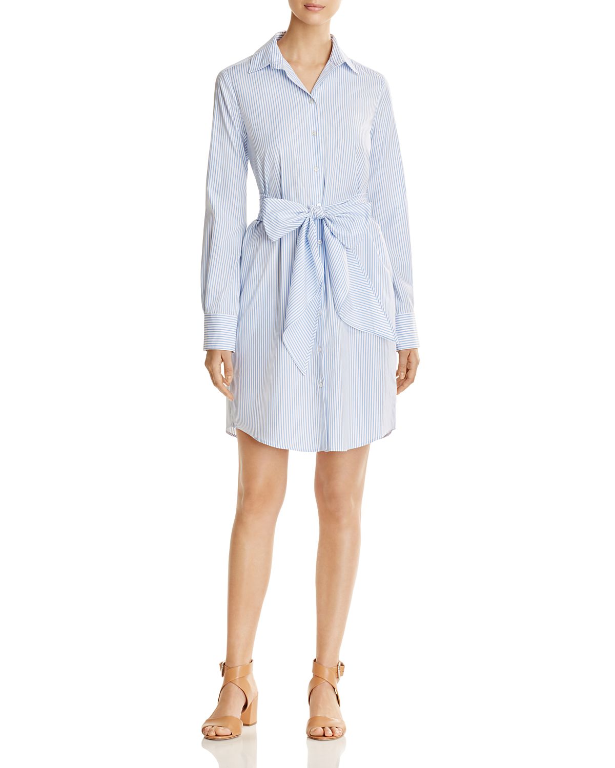 Weekend Max Mara Reus Striped Poplin Shirt Dress - Exclusive
