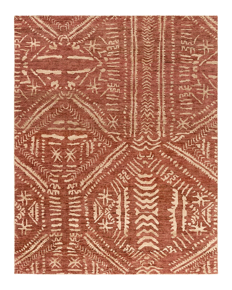Surya Mandela Area Rug, 8' X 10' In Orange/ Neutral
