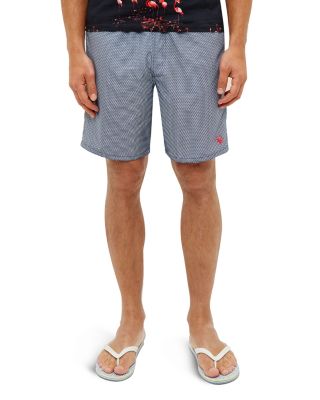 ted baker geo print swim shorts