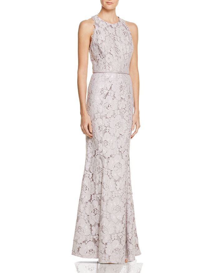 JS Collections Lace Racerback Gown | Bloomingdale's