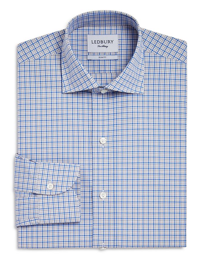 Ledbury Check Slim Fit Dress Shirt Bloomingdale's