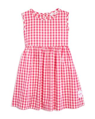 smiling button dress