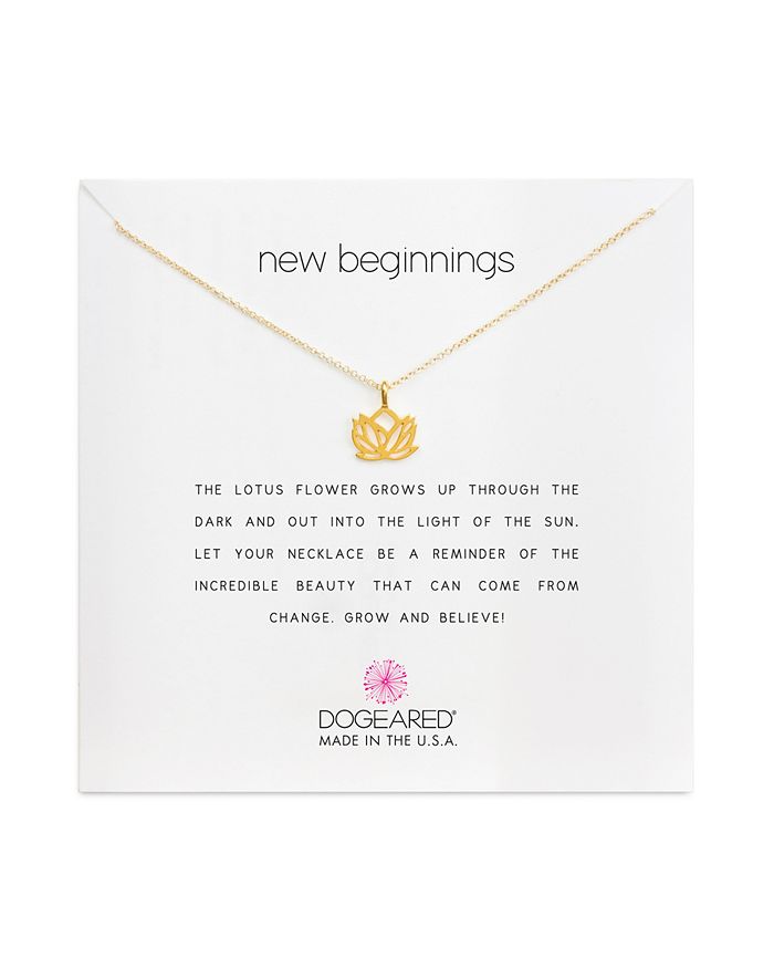 New beginnings lotus hotsell necklace