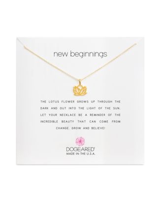 Dogeared new sale beginnings necklace