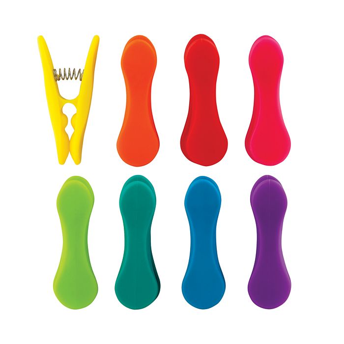 Kikkerland Rainbow Bag Clips, Set of 8 Bloomingdale's