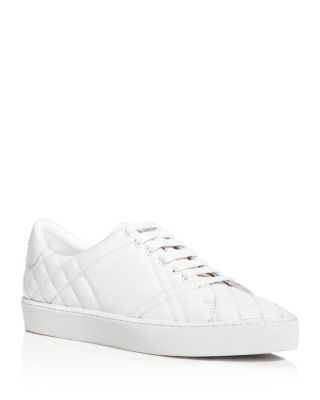 burberry westford leather sneakers